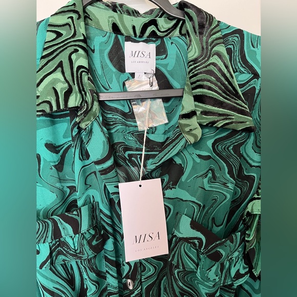 MISA LA Long Sleeve Maxi Dress - Picture 3 of 4